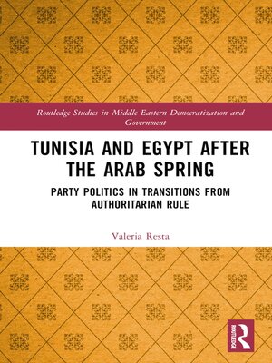 cover image of Tunisia and Egypt after the Arab Spring